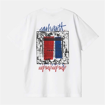 Carhartt WIP T-shirt s/s Stereo White
